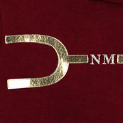 Hoodie "Le Duc" - burgundy (Detail)