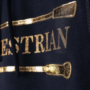 Hoodie "Partout" - dark blue (Detail)