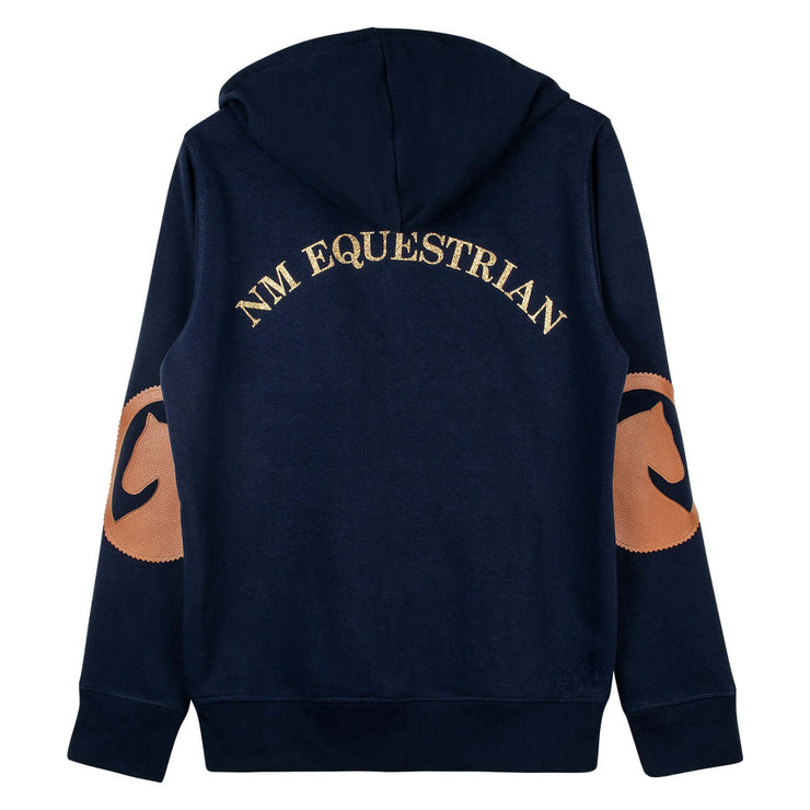 Zip Hoodie "Millenium" - dark blue (Back)