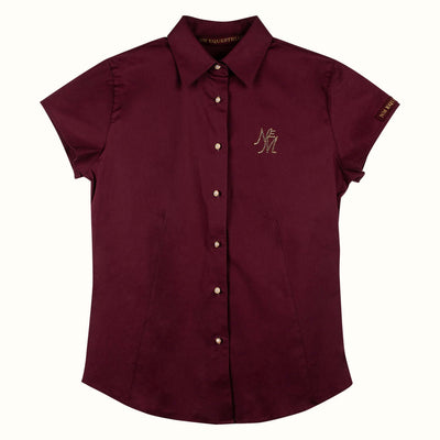 Blouse "Pearly" - burgundy