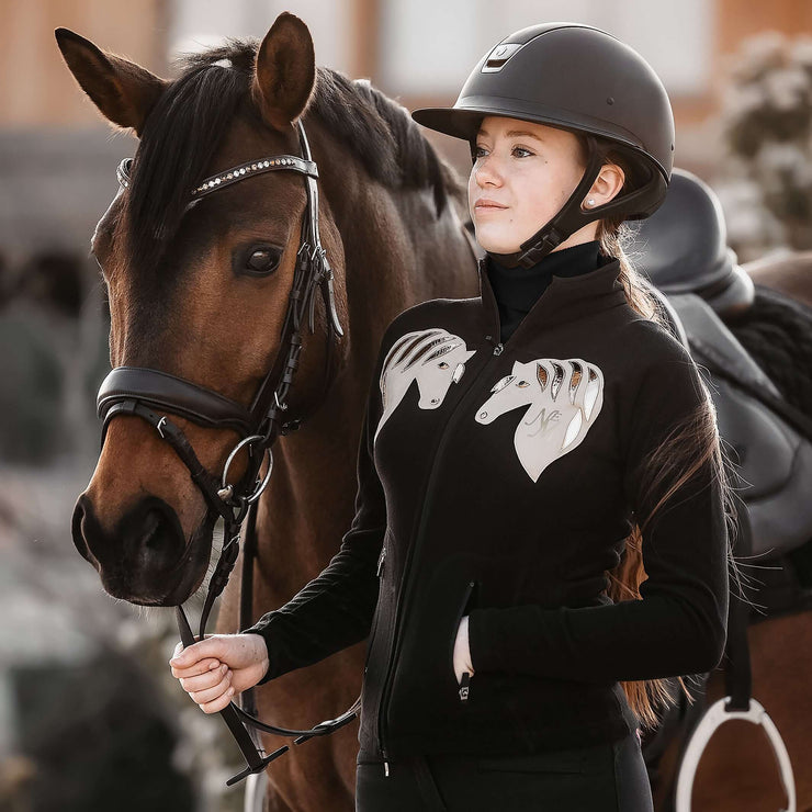 Fleece Jacket "Equiglam Set" (Front Model)