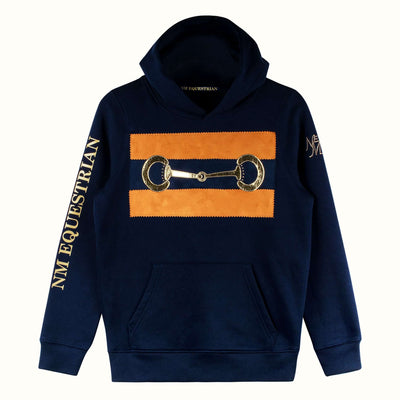 Hoodie "Glossy" - dark blue