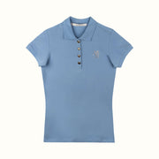 Polo Shirt "Grande" - light blue (Front)