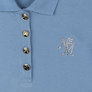 Polo Shirt "Grande" - light blue (Detail)