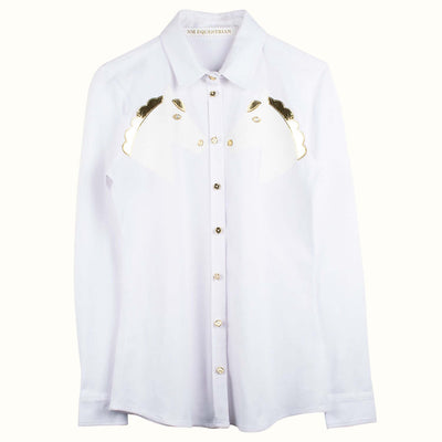 Shirt "Equiville" - white