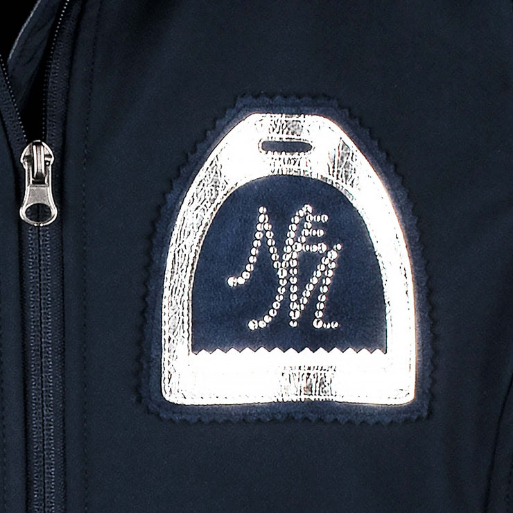 Softshell Jacket "Royal" - dark blue (Front Detail)