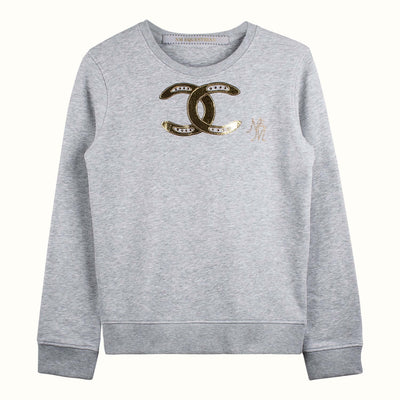 Sweatshirt "Fortune" - heather grey