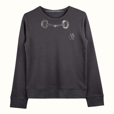 Sweatshirt "Millicent" - dark grey