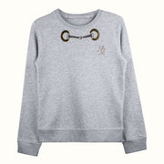 Sweatshirt "Millicent" - heather grey