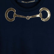 T-Shirt "Millicent" - dark blue (Detail)